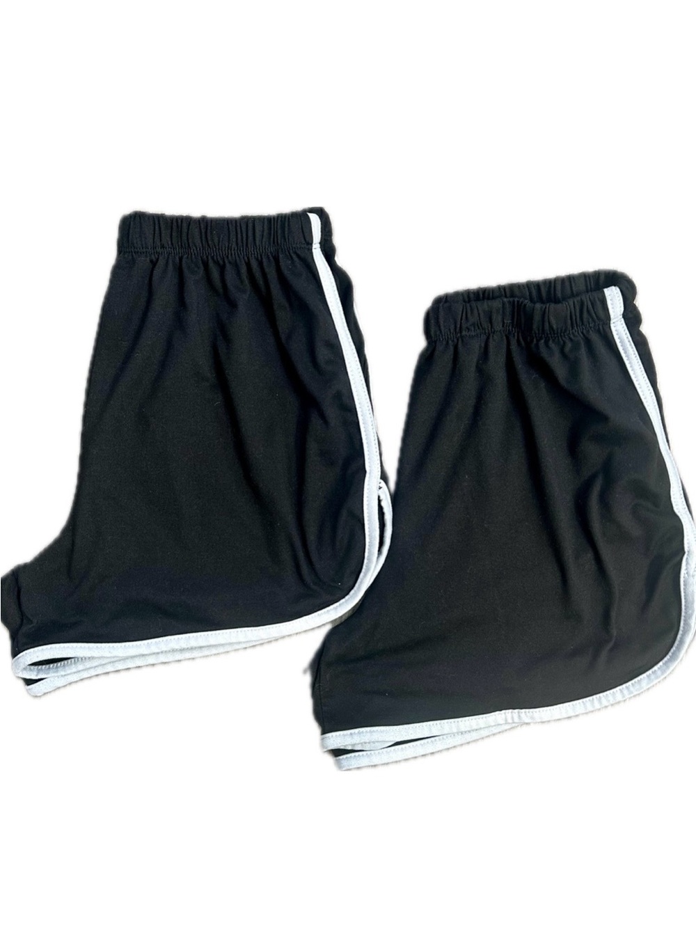 2 Pack Moral Society Black Athletic Shorts Size Small